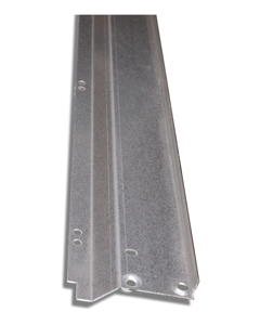 Longitudinal rail with guide